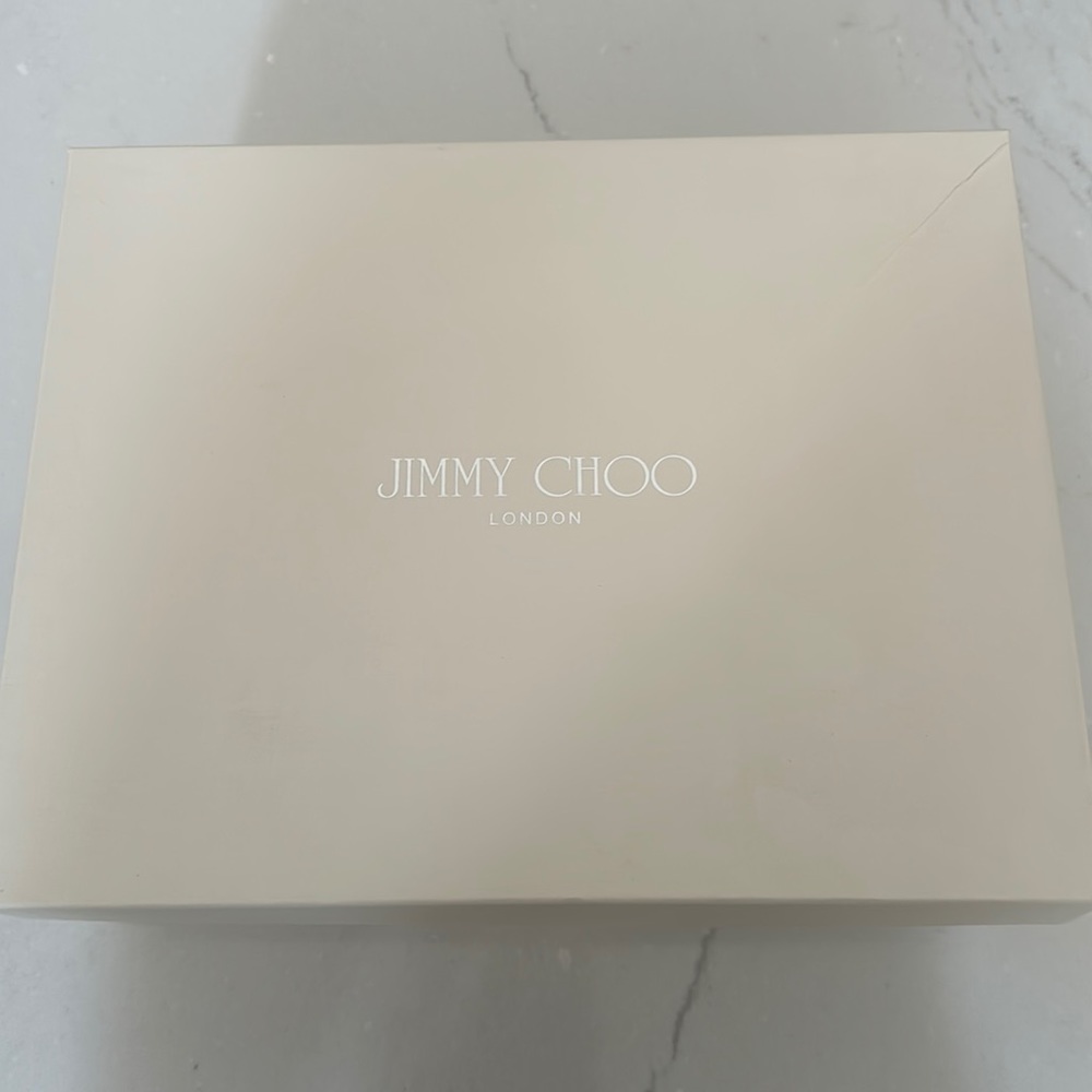 Size 40 1/2 or 9 1/2 5 inch heel Jimmy Choos.